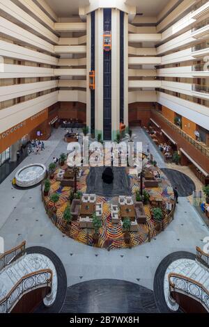 Lobby, Hotel Grand Park Xian, Xian, China Stockfoto