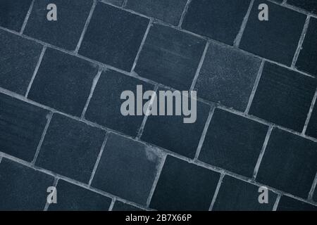 Steinfertiger Nahaufnahme, Draufsicht, Hintergrund, Textur Stockfoto