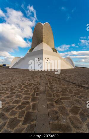 Auditorio de Tenerife Adan Martin Auditorium futuristisches Gebäude Stockfoto