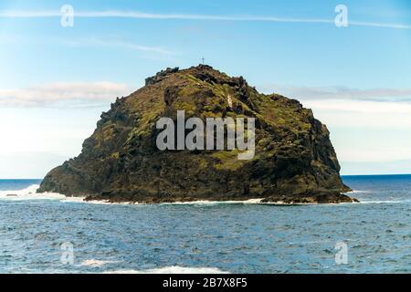 Roque de Garachico von Teneriffa Insel am Atlantik Stockfoto