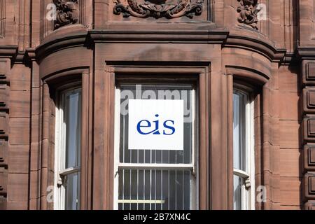 Educational Institute of Scotland - Eis - Schottlands größte Lehrgewerkschaft - Glasgow Offices, Scotland, UK Stockfoto