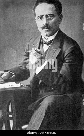 KARL LIEBKNECHT (1871-1919) deutscher Sozialist und Mitbegründer der Spartakistenliga Stockfoto