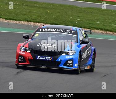 Tom Oliphant, BMW 330i M Sport, Team BMW, BTCC, British Touring Car Championship, Launch Day und Media Event, BTCC Media Day, Dienstag, 17. März 2020 Stockfoto