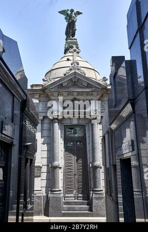 Auf Dem Friedhof La Recoleta, Buenos Aires, Argentinien Stockfoto