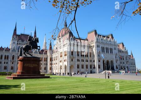 Urlaubstage in Budapest, Ungarn, viele schöne Orte Stockfoto