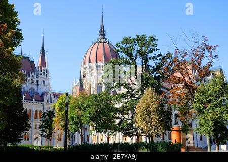 Urlaubstage in Budapest, Ungarn, viele schöne Orte Stockfoto