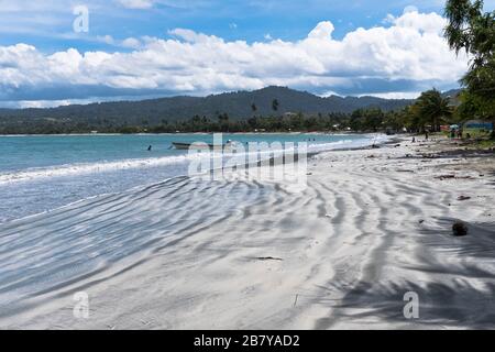 dh WEWAK PAPUA-NEUGUINEA-Sandstrände an Land Stockfoto