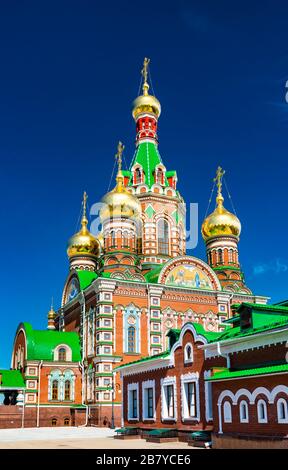 Kathedrale der Verkündigung in Yoshkar-Ola, Russland Stockfoto