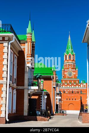 Blagoweschtschenskaja-Turm in Yoshkar-Ola, Russland Stockfoto