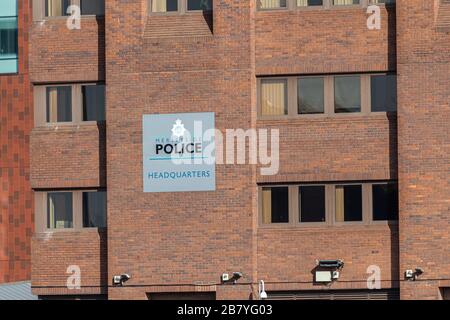 Merseyside Police Headquarters, Canning Place, Liverpool Stockfoto