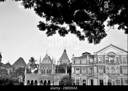 David Sassoon Library, Army and Navy Building, Kala Ghoda, Fort, Bombay, Mumbai, Maharashtra, Indien, Asien Stockfoto