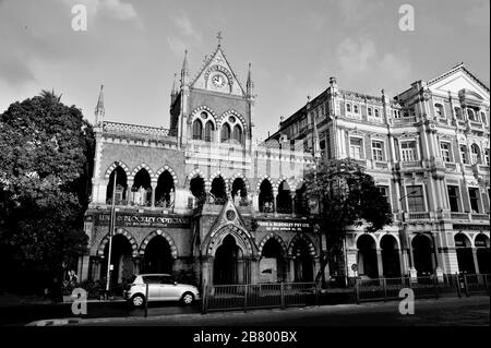 David Sassoon Library, Army and Navy Building, Kala Ghoda, Fort, Bombay, Mumbai, Maharashtra, Indien, Asien Stockfoto