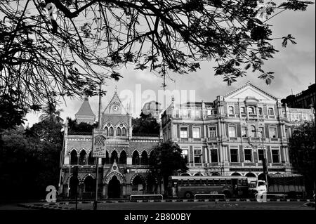 David Sassoon Library, Army and Navy Building, Kala Ghoda, Fort, Bombay, Mumbai, Maharashtra, Indien, Asien Stockfoto