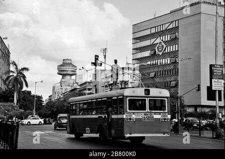 Churchgate Railway Station Building, Bombay, Mumbai, Maharashtra, Indien, Asien Stockfoto