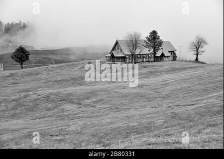 St. Mary Catholic Church, Gulmarg, Baramulla, Kashmir, Jammu und Kashmir, Indien, Asien Stockfoto