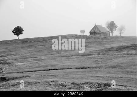 St. Mary Catholic Church, Gulmarg, Baramulla, Kashmir, Jammu und Kashmir, Indien, Asien Stockfoto