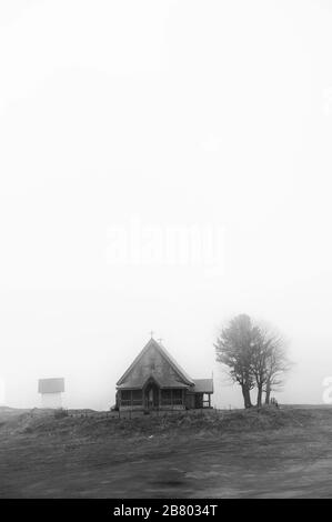 St. Mary Catholic Church, Gulmarg, Baramulla, Kashmir, Jammu und Kashmir, Indien, Asien Stockfoto