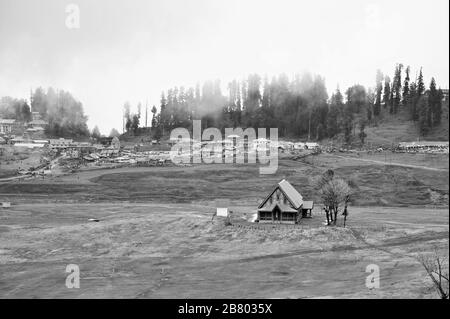 St. Mary Catholic Church, Gulmarg, Baramulla, Kashmir, Jammu und Kashmir, Indien, Asien Stockfoto