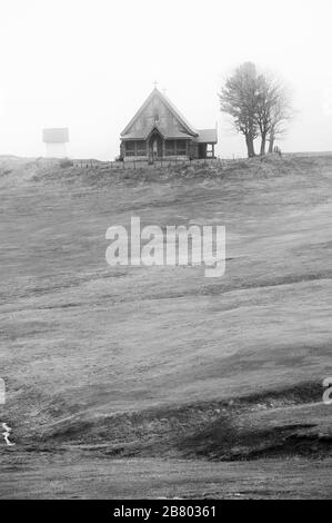 St. Mary Catholic Church, Gulmarg, Baramulla, Kashmir, Jammu und Kashmir, Indien, Asien Stockfoto