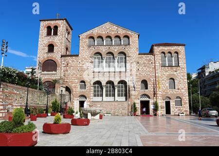 Griechenland, die Kirche des Heiligen Demetrius oder Hagios Demetrios. Stockfoto
