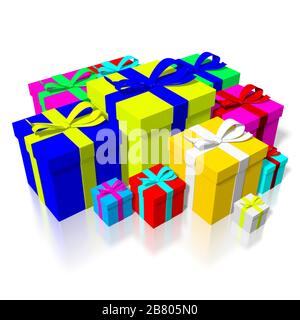 Geschenke/Geschenke Konzept Stockfoto