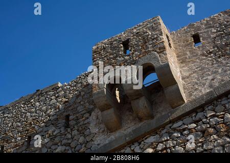 Nauplia. Halbinsel Peleponese. Argolischer Golf. Egean Meer, Mittelmeer. Griechenland (Hellas), Europa. Stockfoto