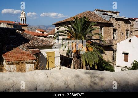 Nauplia. Halbinsel Peleponese. Argolischer Golf. Egean Meer, Mittelmeer. Griechenland (Hellas), Europa. Stockfoto