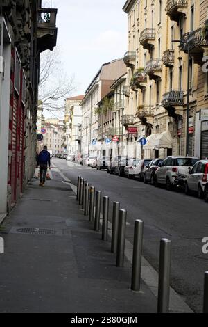 Viale Monza, Lifestyle, COVID 19, Corona Virus, Mailand, Lombardei, Italien, Europa Stockfoto