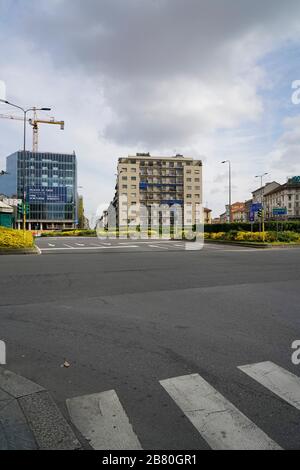 Piazza Gazzale Loreto, Lifestyle, COVID 19, Corona Virus, Mailand, Lombardei, Italien, Europa Stockfoto