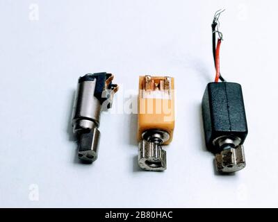 Ein Bild des Vibrationsmotors Stockfoto