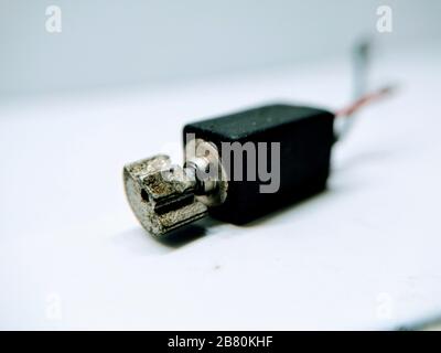 Ein Bild des Vibrationsmotors Stockfoto