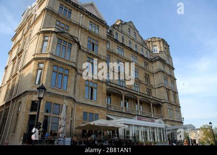 garfunkel's Restaurant, Bar, en Orange Grove, Bath, Somerset, Suroeste de Inglaterra. Stockfoto