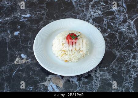 Pilaf aus türkischer Küche Stockfoto