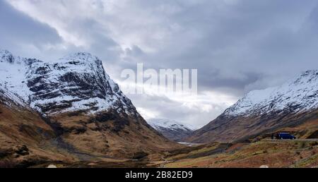 Glen Coe, Argyll & Bute, Schottland Stockfoto