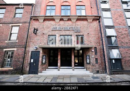 The Assembly Rooms Theatre in North Bailey, Durham City, County Durham, Großbritannien. 14.03.2020. Foto: STUART BOULTON Stockfoto