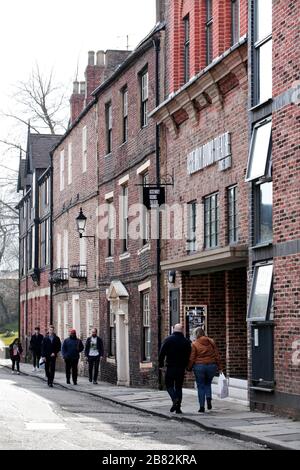 The Assembly Rooms Theatre in North Bailey, Durham City, County Durham, Großbritannien. 14.03.2020. Foto: STUART BOULTON Stockfoto