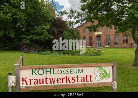 Kohlmuseum 'KOHLoseum' in Wesselburen, Dithmarschen, Schleswig-Holstein, norddeutschland, Europa Stockfoto