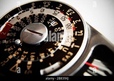 Vintage Weston Master IV Lichtmesser. Stockfoto