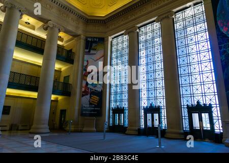 Cambridge MA USA - 16.3.2020 - Campus of the Massachusetts Insitute of Technology Stockfoto