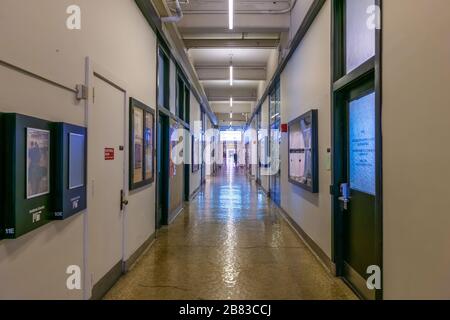 Cambridge MA USA - 16.3.2020 - Campus of the Massachusetts Insitute of Technology Stockfoto