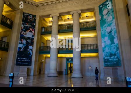 Cambridge MA USA - 16.3.2020 - Campus of the Massachusetts Insitute of Technology Stockfoto