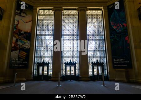 Cambridge MA USA - 16.3.2020 - Campus of the Massachusetts Insitute of Technology Stockfoto