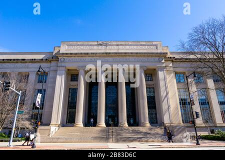 Cambridge MA USA - 16.3.2020 - Campus of the Massachusetts Insitute of Technology Stockfoto