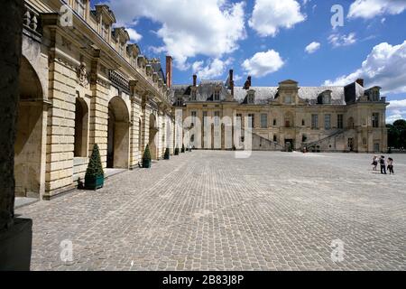 Schloss von Fontainebleau de Fontainebleau.Fontainebleau.seine-et-Marne.France Stockfoto