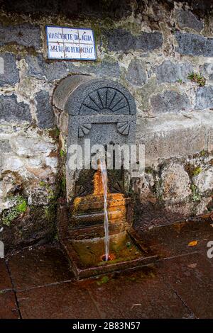 Portugal, Azoren, Kerne, Furnas, Caldieras, heiße Quellen, vulkanische, Mineralquellen, Stockfoto