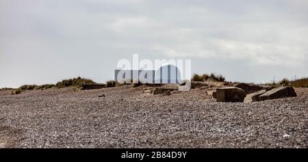 Sizewell Atomkraftwerk Suffolk Stockfoto