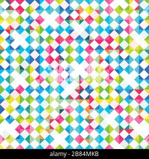 Helles Rautenmuster mit nahtlosem Muster Stock Vektor