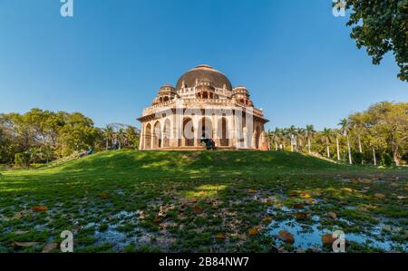 Lodhi Gardens ist ein Stadtpark in Neu-Delhi, Indien Stockfoto