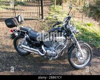 yamaha Virago 535 klassisches Motorrad Stockfoto