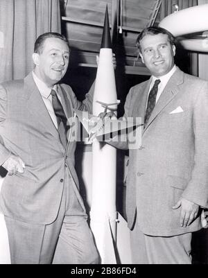 Walt Disney und Dr. Wernher von Braun